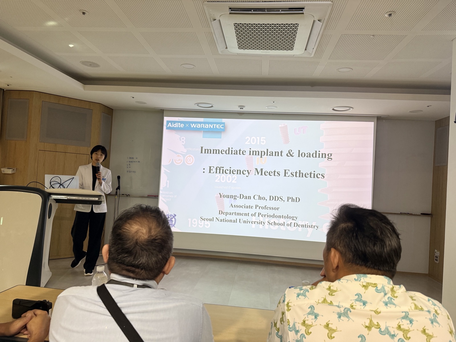 Prof. Young-Dan Cho 演講