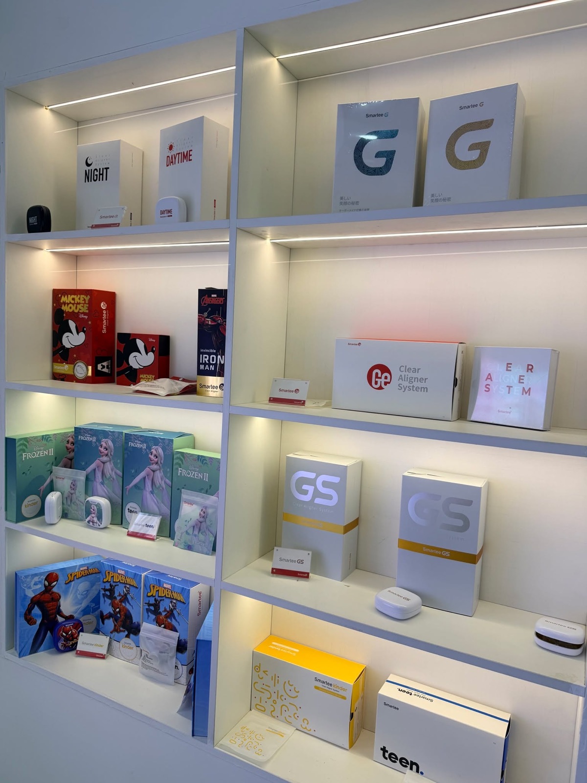 Smartee 產品展示牆