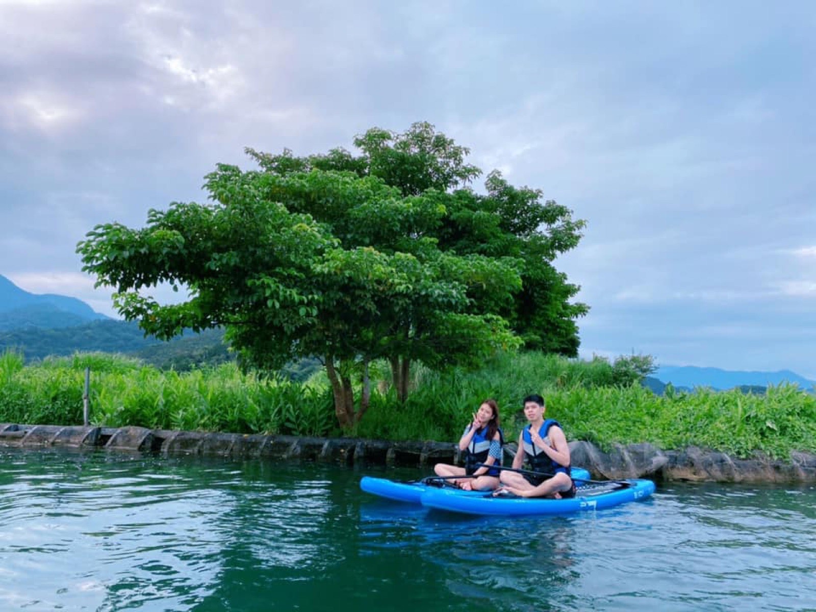 日月潭 SUP 初體驗